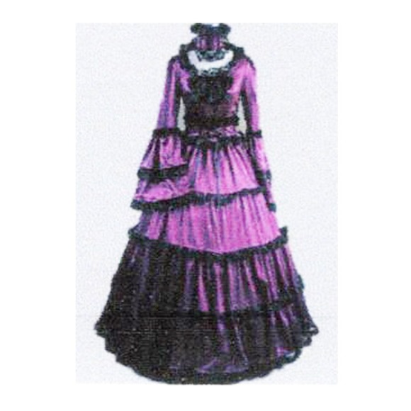 The Unbranded Brand Dresses & Skirts - Victorian So. Bell 3XL Gothic Lolita Dress Cosplay Purple Halloween Costume #334